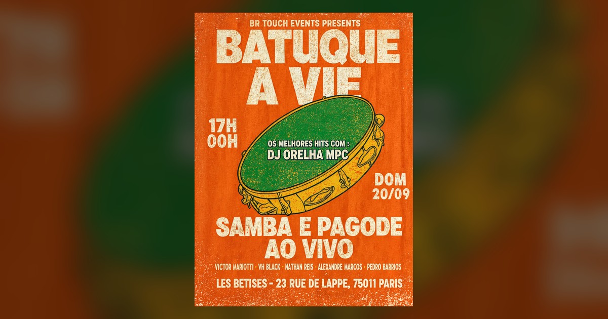 Roda de Samba 360° · Les Bêtises